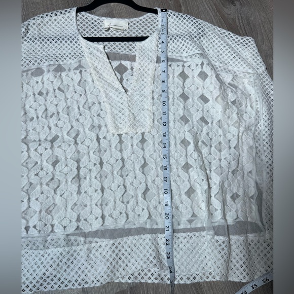 Anthropologie Sheer Cute Top- One Size‎ - Picture 3 of 6